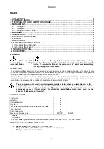 Preview for 5 page of Tallas Pumps P1 330W Instruction For Installation And Maintenance