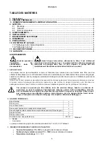 Preview for 9 page of Tallas Pumps P1 330W Instruction For Installation And Maintenance