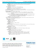 Preview for 2 page of TallyGenicom 6306 LJ Datasheet