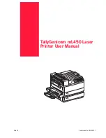 Preview for 1 page of TallyGenicom Intelliprint ML450 User Manual