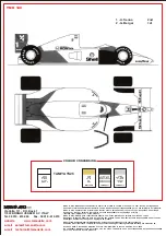 Preview for 4 page of Tameo Kits TMK149 McLaren HONDA MP4/6 JAPANESE G.P. 1991 Manual