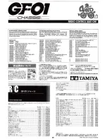 Preview for 26 page of Tamiya GF-01 Manual