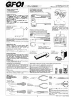 Preview for 2 page of Tamiya GF-01 User Manual