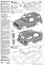 Preview for 16 page of Tamiya MITSUBISHI PAJERO METALTOP WIDE BLACK... Assembly