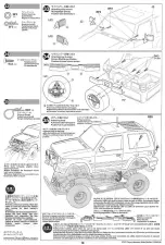 Preview for 18 page of Tamiya MITSUBISHI PAJERO METALTOP WIDE BLACK... Assembly