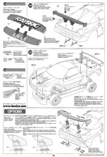 Preview for 20 page of Tamiya RAYBRIG NSX 2004 Manual