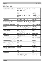 Preview for 24 page of tams elektronik 51-01055 Manual