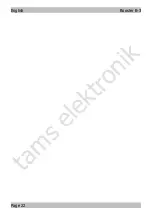 Preview for 22 page of tams elektronik Booster B-3 Manual