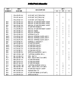 Preview for 22 page of Tanaka PFD Illustrated Parts Manual