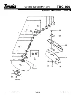 Preview for 13 page of Tanaka professional brushcutter TBC-600 Illustrated Parts Manual