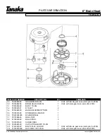 Preview for 16 page of Tanaka professional brushcutter TBC-600 Illustrated Parts Manual