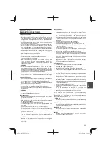 Preview for 63 page of Tanaka TBC-250PF series Handling Instructions Manual