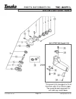 Preview for 13 page of Tanaka TBC-260PF/L Illustrated Parts Manual