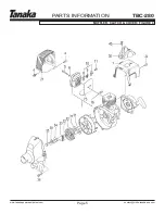 Preview for 6 page of Tanaka TBC-280 Illustrated Parts Manual