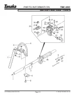 Preview for 11 page of Tanaka TBC-280 Illustrated Parts Manual