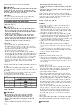 Preview for 60 page of Tanaka TBC-290 series Handling Instructions Manual