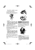 Preview for 28 page of Tanaka TCG 40EAS LP Safety Instructions And Instruction Manual