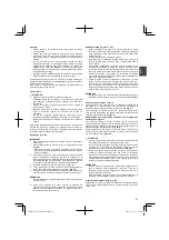 Preview for 27 page of Tanaka TCG 40EAS Handling Instructions Manual