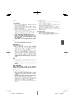 Preview for 45 page of Tanaka TCG 40EAS Handling Instructions Manual