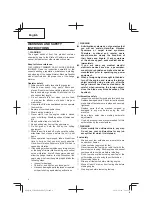 Preview for 4 page of Tanaka TCH 22EAP2 50ST Safety Instructions And Instruction Manual