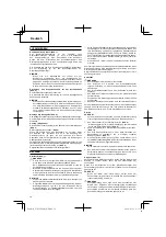 Preview for 14 page of Tanaka tch 27epa Handling Instructions Manual