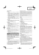 Preview for 15 page of Tanaka tch 27epa Handling Instructions Manual