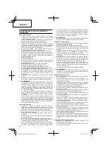 Preview for 40 page of Tanaka tch 27epa Handling Instructions Manual