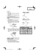 Preview for 15 page of Tanaka TCS 27EPAP(S) Instruction Manual