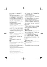 Preview for 8 page of Tanaka TVC-250PF Handling Instructions Manual