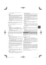 Preview for 43 page of Tanaka TVC-270S Handling Instructions Manual