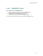 Preview for 83 page of TANDBERG 2000 MXP User Manual