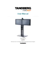 TANDBERG 700 MXP User Manual preview