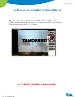 Preview for 15 page of TANDBERG C Series Reference Manual