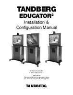 TANDBERG EDUCATOR2 Installation & Configuration Manual preview