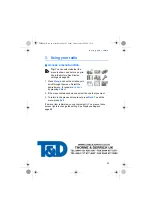 Preview for 33 page of T&D EADS THR880i User Manual