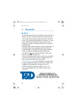 Preview for 38 page of T&D EADS THR880i User Manual