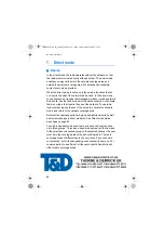 Preview for 56 page of T&D EADS THR880i User Manual