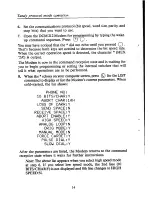 Preview for 20 page of Tandy DCM212 Operation Manual