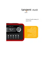 Tangent ALIO CD-FM Manual preview