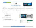 Tangent T13 Basic Operation Manual preview