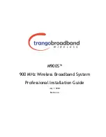 Preview for 1 page of Tango Broadband Wireless M900S Installation Manual