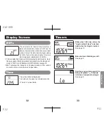 Preview for 17 page of Tanita AM-180E User Manual