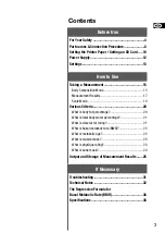 Preview for 3 page of Tanita DC-430MA III Instruction Manual