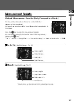 Preview for 17 page of Tanita DC-430MA III Instruction Manual