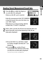 Preview for 29 page of Tanita DC-430MA III Instruction Manual