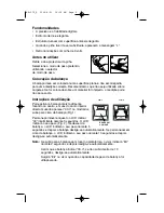 Preview for 9 page of Tanita HD 372 Operating Instructions Manual