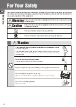 Preview for 4 page of Tanita MC-780MA-N Instruction Manual