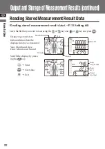 Preview for 22 page of Tanita MC-780MA-N Instruction Manual