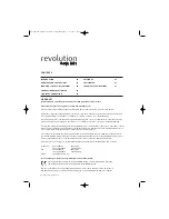 Preview for 2 page of Tannoy revolution SUB1001 Owner'S Manual