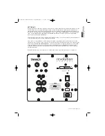 Preview for 5 page of Tannoy revolution SUB1001 Owner'S Manual